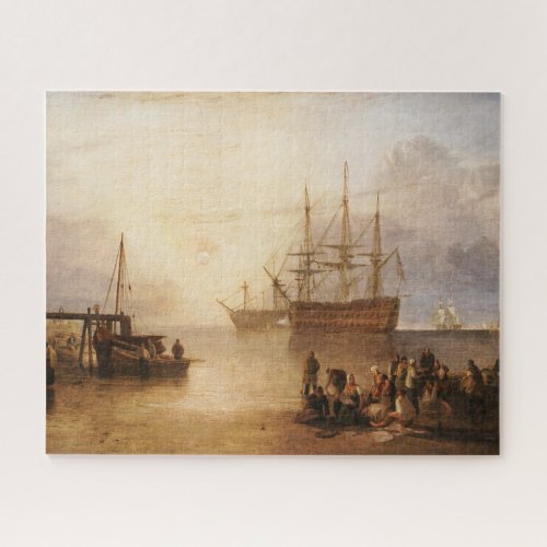 William Turner _ The Sun Setting Through Vapour Jigsaw Puzzle