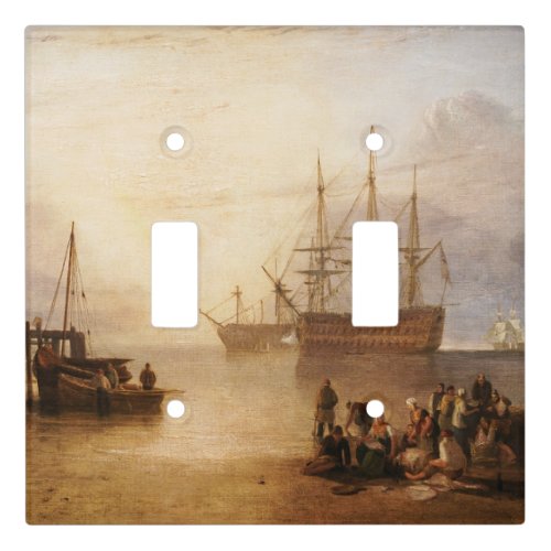 William Turner _ The Sun Setting Through Vapour Light Switch Cover