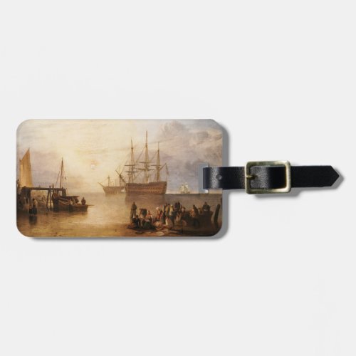 William Turner _ The Sun Setting Through Vapour Luggage Tag