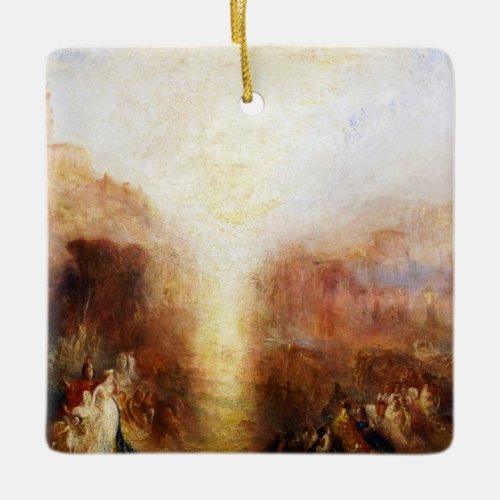 William Turner _ The Visit to the Tomb Ceramic Ornament