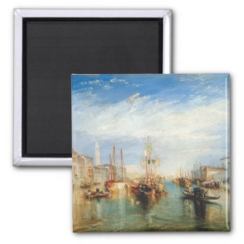 William Turner _ Venice Porch Madonna della Salute Magnet