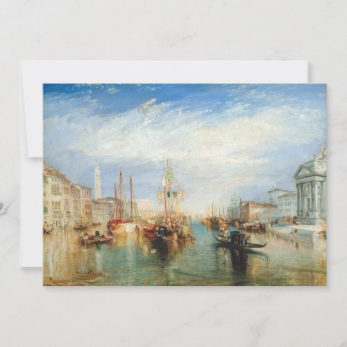 William Turner _ Venice Porch Madonna della Salute Thank You Card