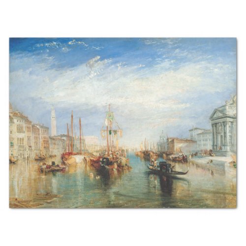 William Turner _ Venice Porch Madonna della Salute Tissue Paper