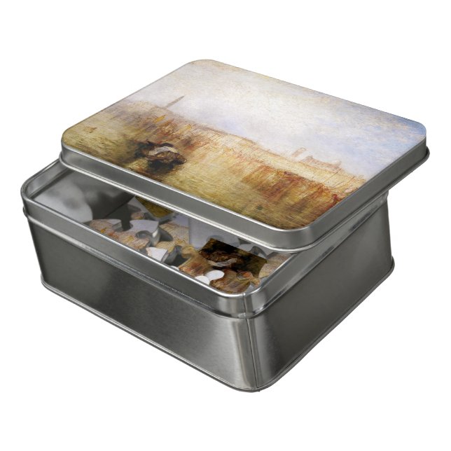 William Turner - Venice Quay, Ducal Palace Jigsaw Puzzle (Lid Open)