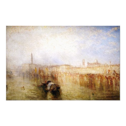 William Turner _ Venice Quay Ducal Palace Photo Print