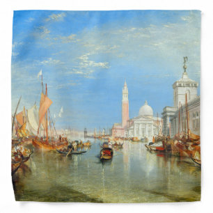William Turner - Venice, The Dogana & San Giorgio Bandana