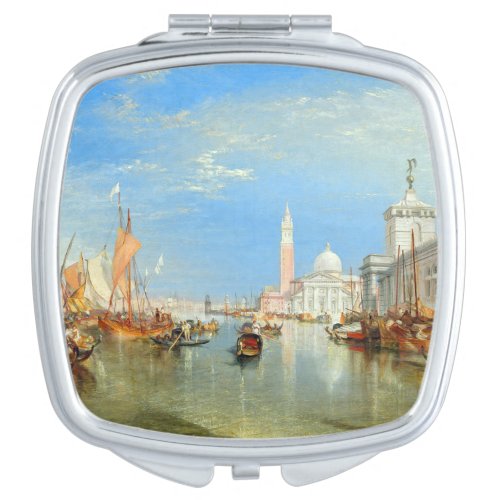 William Turner _ Venice The Dogana  San Giorgio Compact Mirror