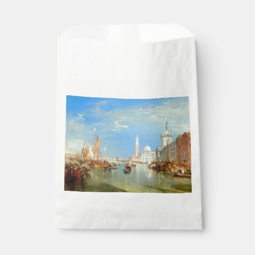 William Turner _ Venice The Dogana  San Giorgio  Favor Bag