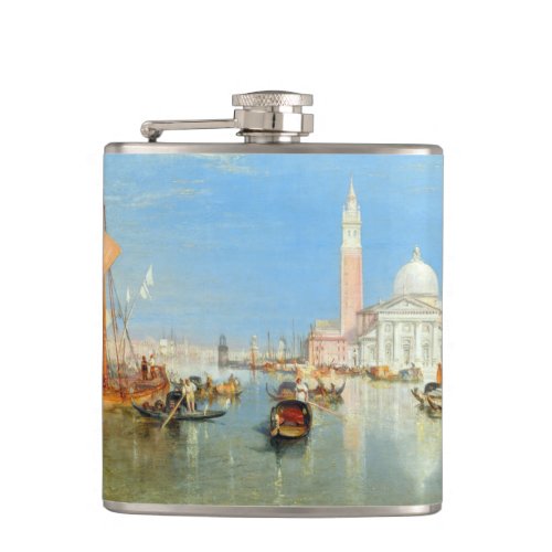 William Turner _ Venice The Dogana  San Giorgio Flask