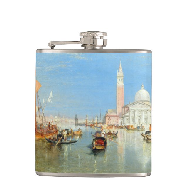 William Turner - Venice, The Dogana & San Giorgio Flask (Front)