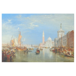 William Turner - Venice, The Dogana &amp; San Giorgio Gallery Wrap