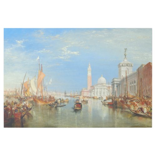 William Turner _ Venice The Dogana  San Giorgio Gallery Wrap