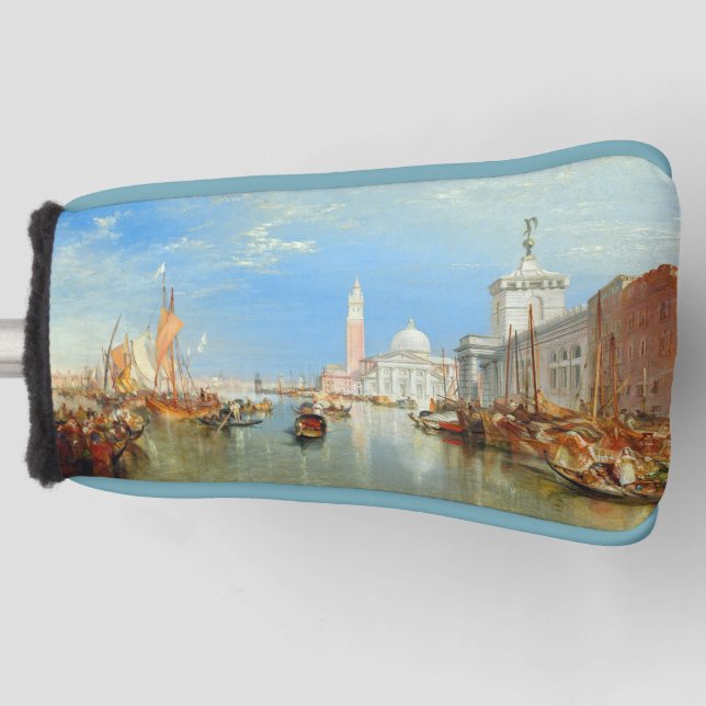 William Turner - Venice, The Dogana & San Giorgio Golf Head Cover (Front)