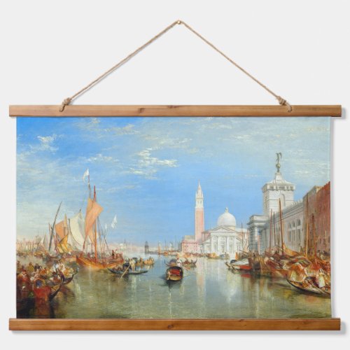 William Turner _ Venice The Dogana  San Giorgio Hanging Tapestry