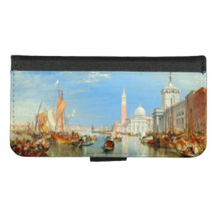 William Turner - Venice, The Dogana & San Giorgio iPhone 8/7 Wallet Case