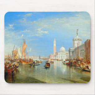 William Turner - Venice, The Dogana & San Giorgio Mouse Pad
