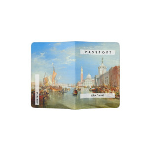 William Turner - Venice, The Dogana & San Giorgio Passport Holder