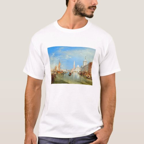 William Turner _ Venice The Dogana  San Giorgio T_Shirt