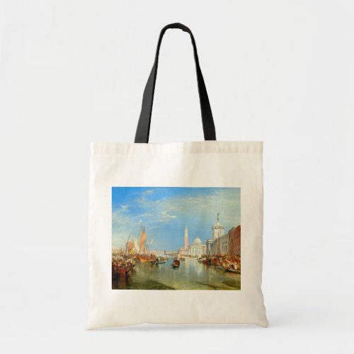 William Turner _ Venice The Dogana  San Giorgio Tote Bag