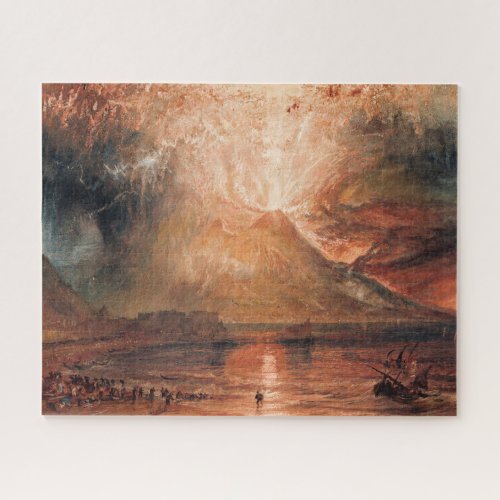 William Turner _ Vesuvius in Eruption Jigsaw Puzzle