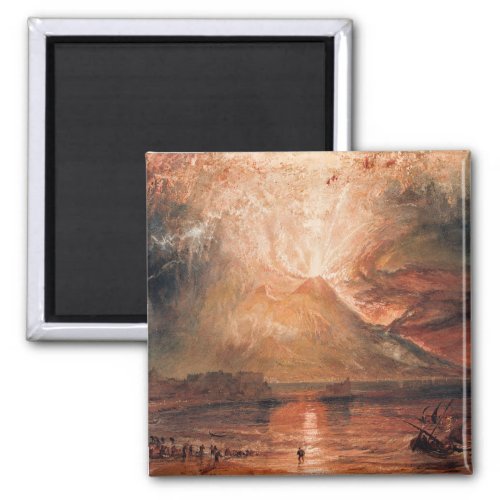 William Turner _ Vesuvius in Eruption Magnet