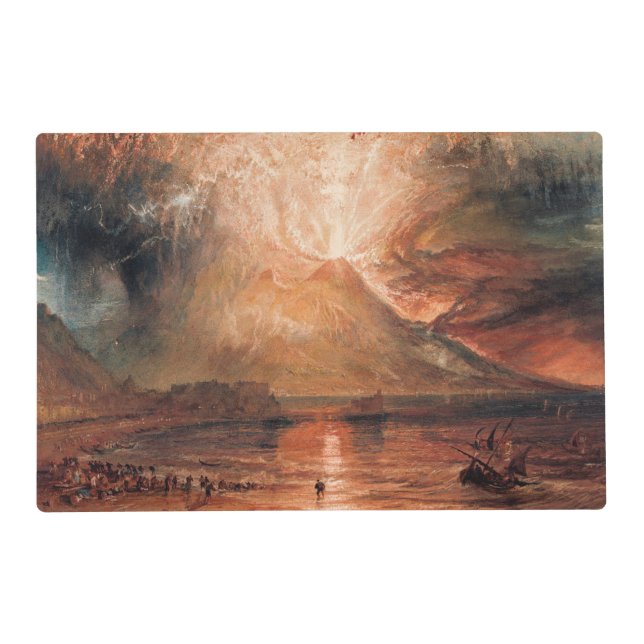 William Turner - Vesuvius in Eruption Placemat (Front)