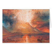 William Turner Vesuvius in Eruption waterscape art (Front Horizontal)