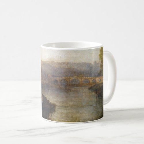 William Turner _ View of Richmond Hill and Bridge Coffee Mug