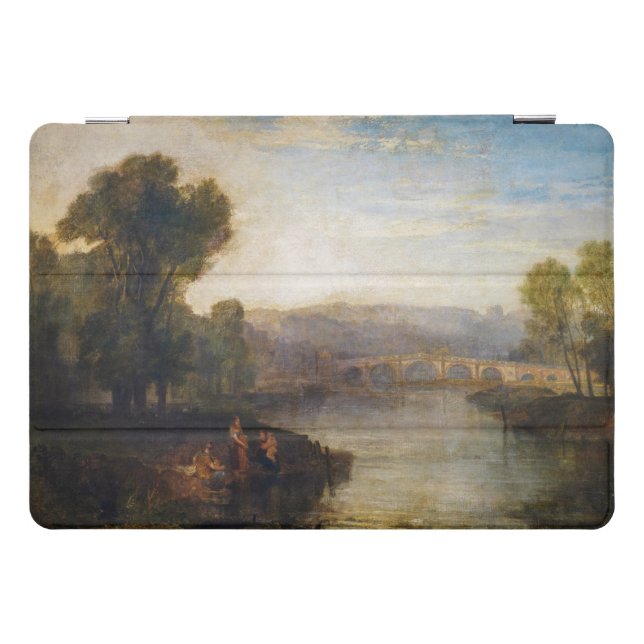 William Turner - View of Richmond Hill and Bridge iPad Pro Cover (Horizontal)