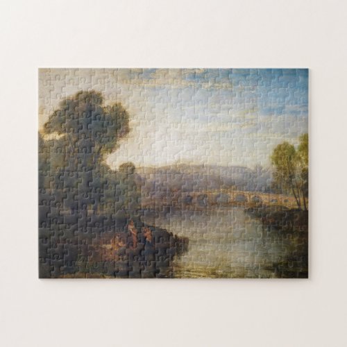 William Turner _ View of Richmond Hill and Bridge Jigsaw Puzzle