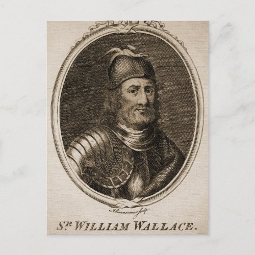 William Wallace Vintage Postcard