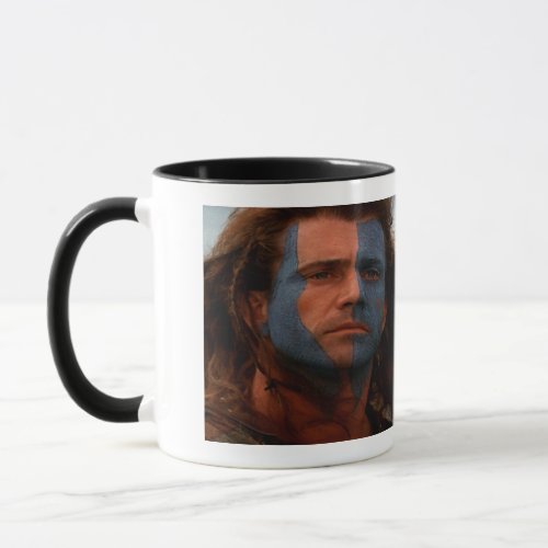 William Wallace With Iconic Quote Mug