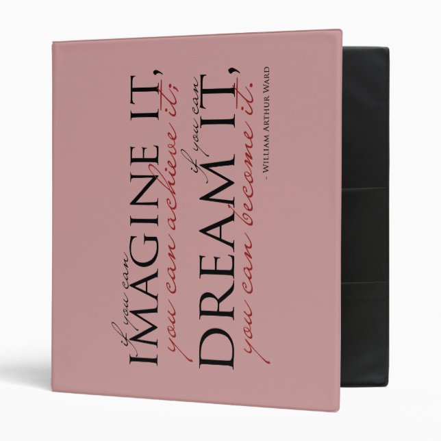 William Ward Imagine Quote Binder (Front/Inside)