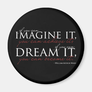 William Ward Imagine Quote Magnet