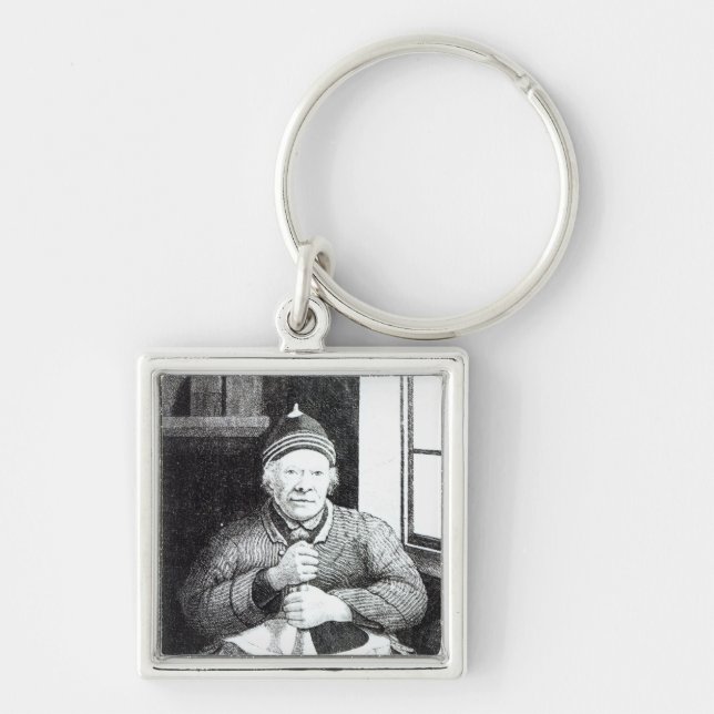 William Wilson, commonly called Mortar Willie Keychain (Front)