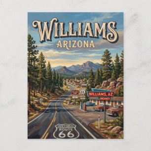 Williams Arizona Postcard