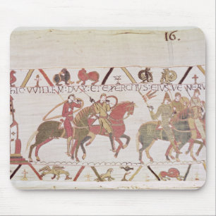 William's army going to Mont Saint-Michel Mouse Pad