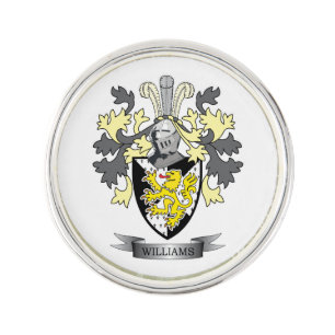 Williams Coat of Arms Lapel Pin