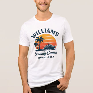 Williams cruise tropical vacation Hawaï ship trave Tri-Blend Shirt
