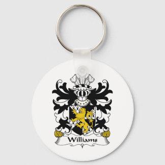 Williams Family Crest Keychain