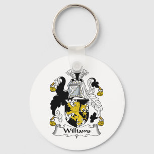 Williams Family Crest Keychain