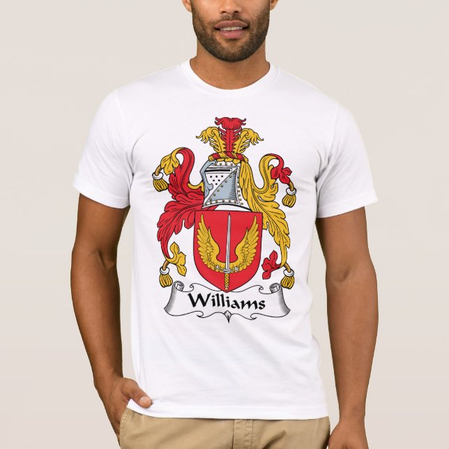 Williams Family Crest T-Shirt (Front)