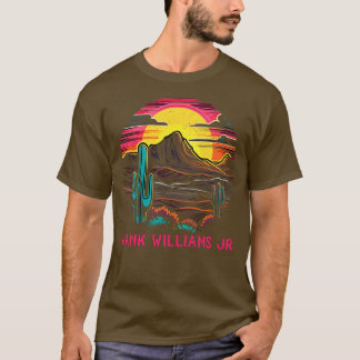 Williams Jr Retro Style Country Fan Design T-Shirt