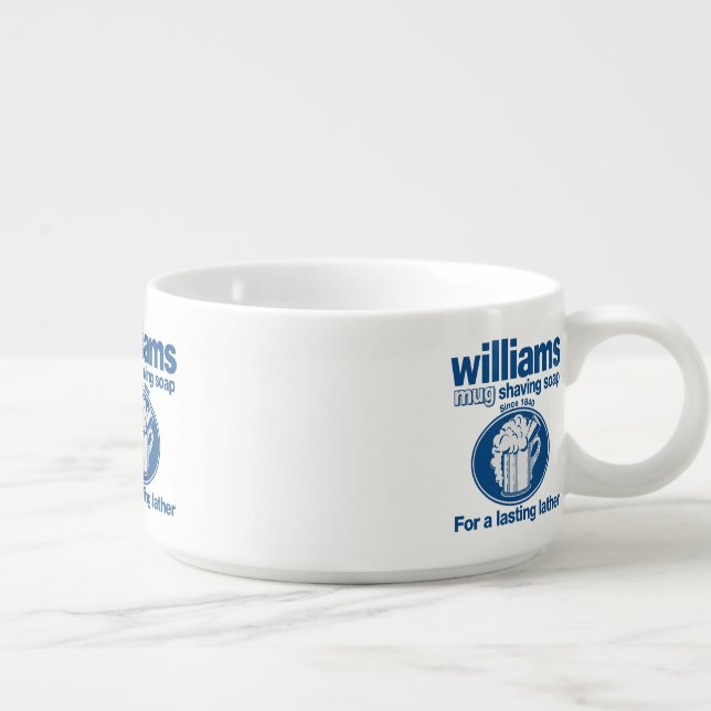 Williams Logo Shaving Bowl (Left)