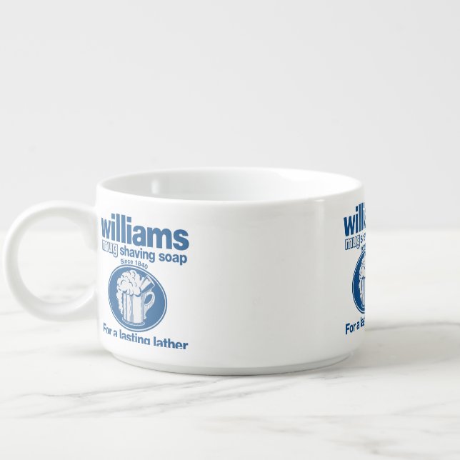 Williams Logo Shaving Bowl (Right)