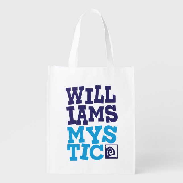 Williams-Mystic on a reusable grocery bag! Bag (Front)