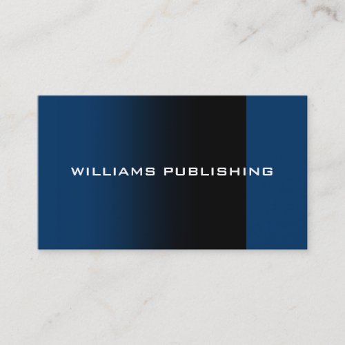 "Williams Publishing" Business Card