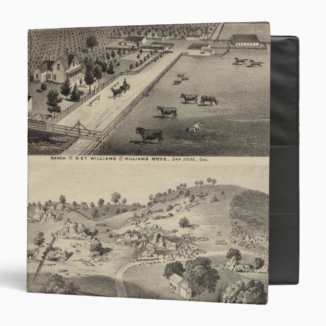 Williams Ranch, Goodrich Quarry 3 Ring Binder (Front/Inside)