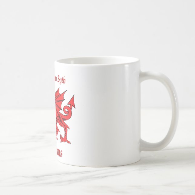 Williams Welsh Dragon Coffee Mug (Right)