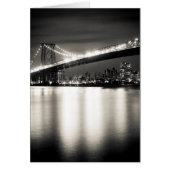 Williamsburg bridge in New York City at night (Front)